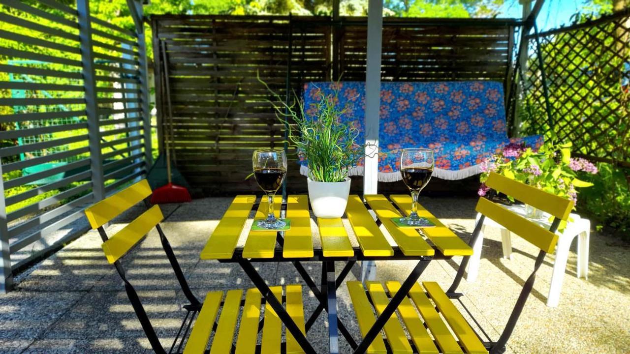 Mitten im Seenland und Spreewaldnah, schöner Garten Storkow  Exterior foto