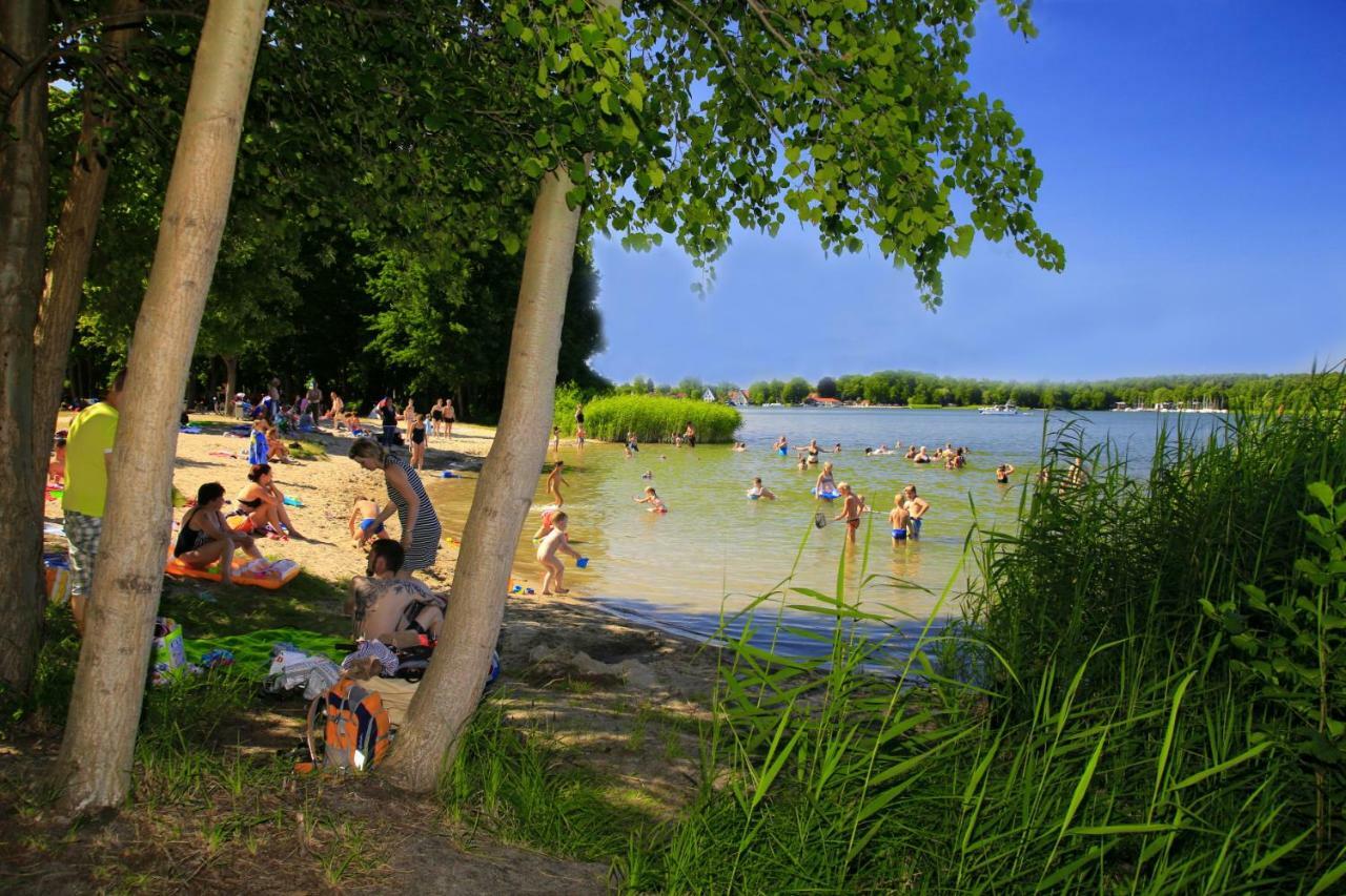 Mitten im Seenland und Spreewaldnah, schöner Garten Storkow  Exterior foto