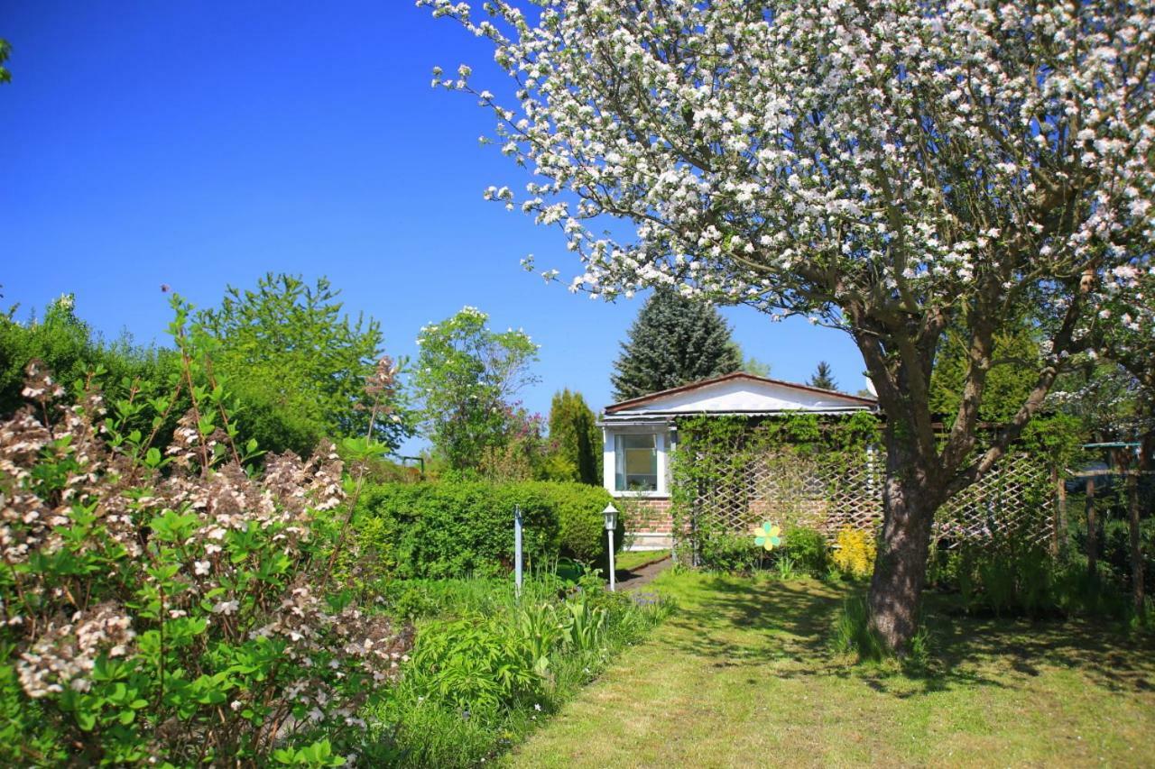 Mitten im Seenland und Spreewaldnah, schöner Garten Storkow  Exterior foto
